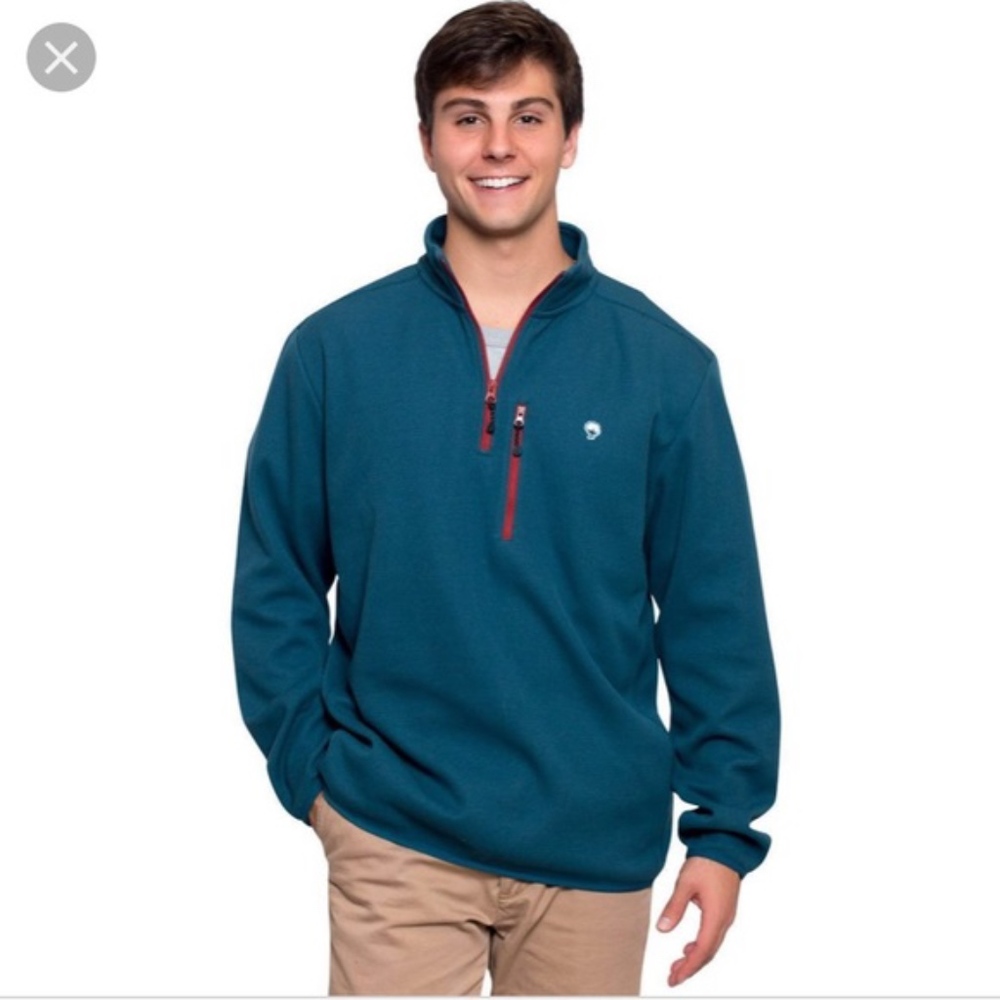 NWT Southern Shirt Company Keeler 1/4 Zip Pullover